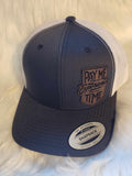 Trucker Hat with leather patch Pay me for my experience not my time