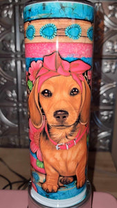 Dachshund Tumbler Red Shorthair 20 OZ Tumbler