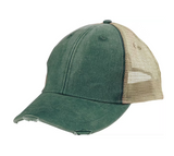 Mack Lake Outfitters hat with leather patch