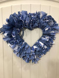 Valentine Rag Wreath January 24th 2025 5 PM