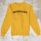 Introvert Varsity Sweatshirt