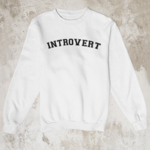 Introvert Varsity Sweatshirt