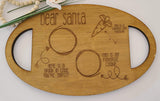 Easter Bunny and Santa Treat Tray Laser cut and engraved