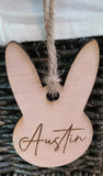 Bunny Easter Basket Tags