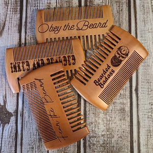 Personalized Beard Comb