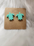 Sea Turtle Earring Studs