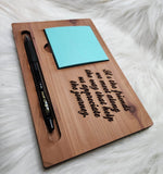 Friends Sticky Note and Pen Desk Tray