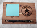 Teacher Sticky Note and Pen Desk Tray