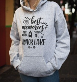 The best memories are made at Mack Lake Hoodie