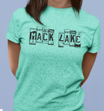 Mack Lake License Plate T-shirt